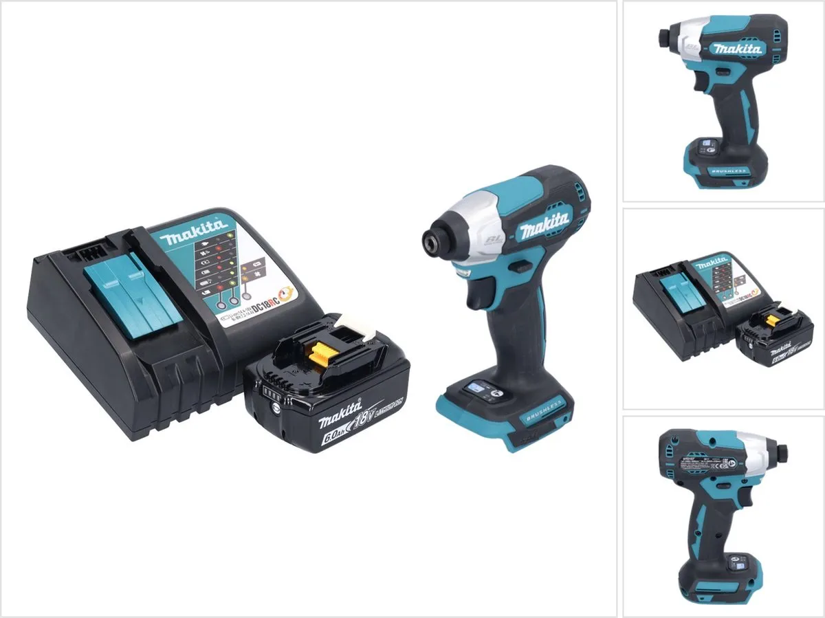 Makita DTD 157 RG1 Slagmoersleutel 18V 140Nm