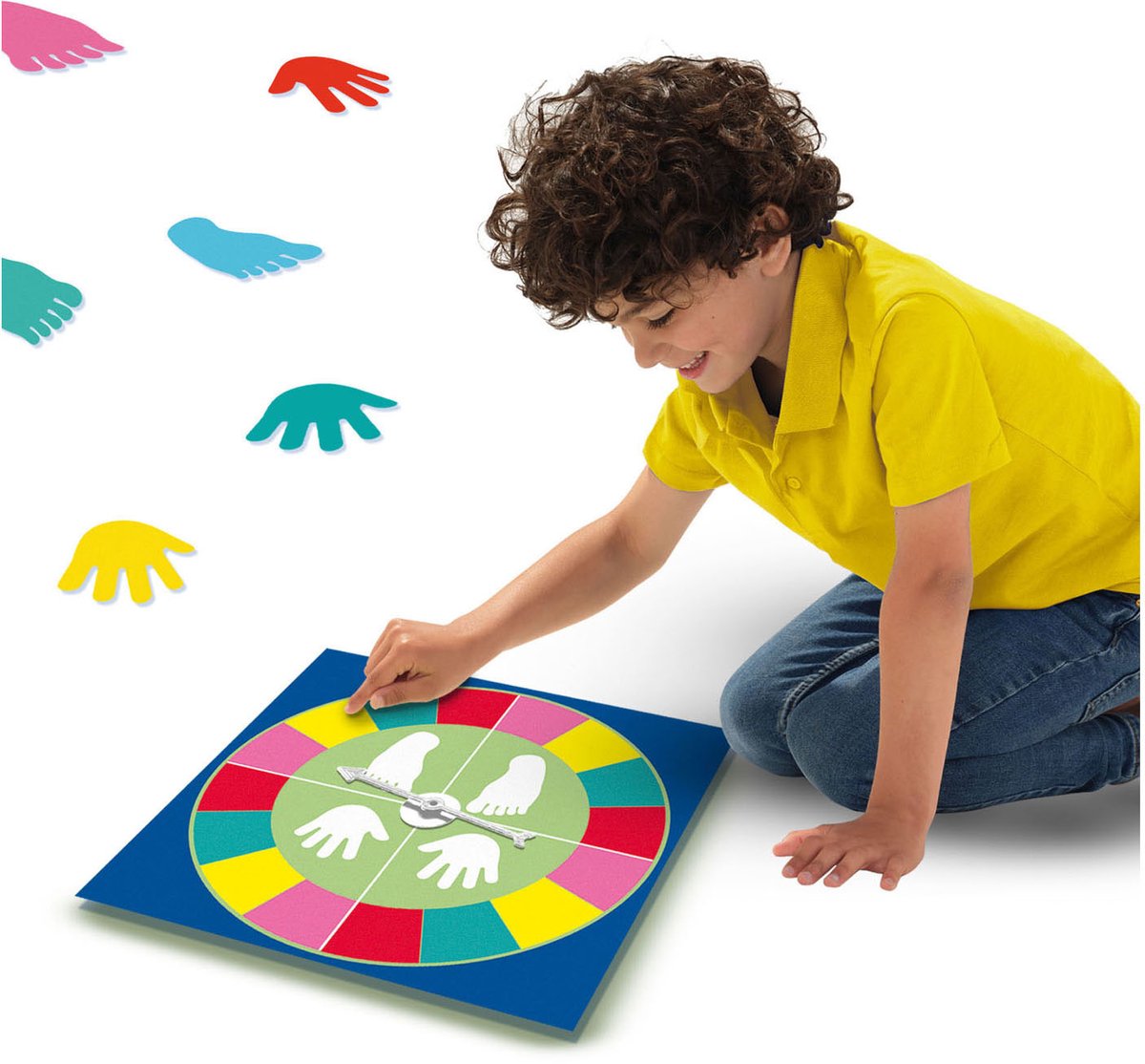 SES - Handen en voeten twist - bepaal je eigen regels - overal te gebruiken - foam handen en voeten - af te spoelen met water