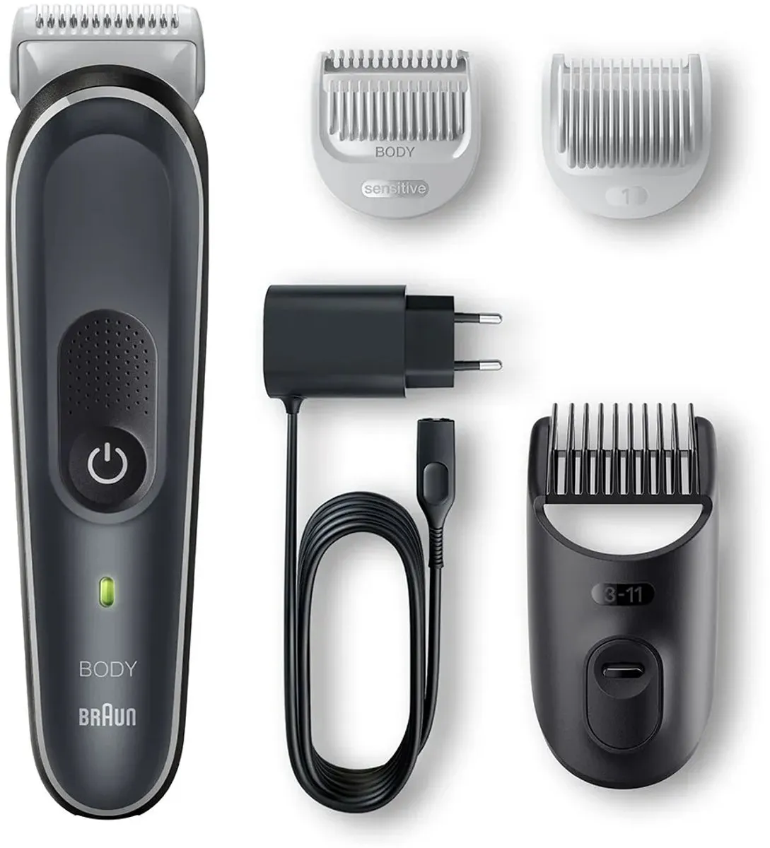 Braun BG5340 Elektrisch Scheerapparaat - Lichaam - Zwart