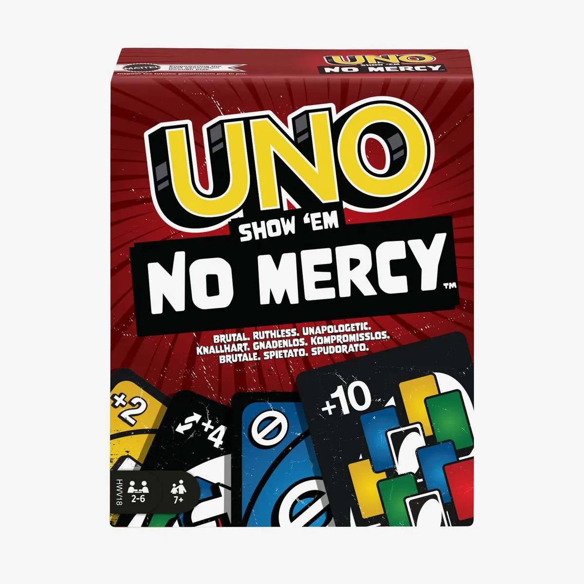 Mattel Games UNO Toon Geen Genade NM1 - Kaartspel