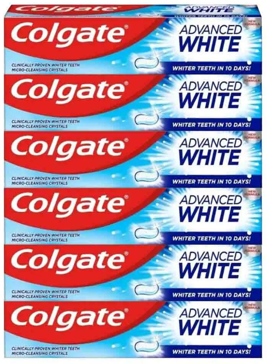 Colgate Advanced White Tandpasta 6x100ml