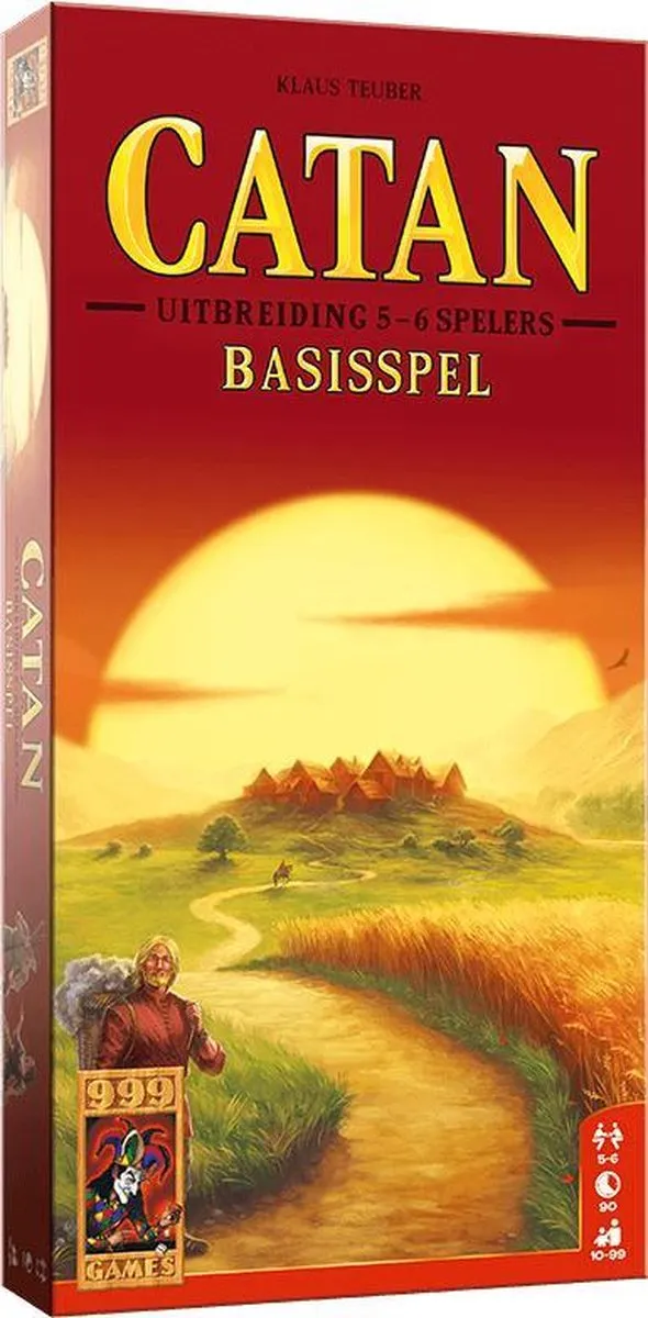 999 Games Catan Uitbreiding 5-6 Spelers