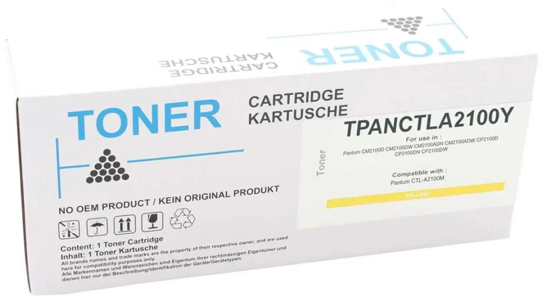 Panasonic TPANCTLA2100Y Geel Toner