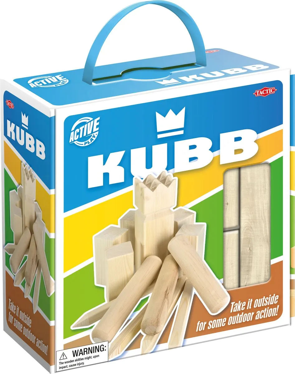Tactic Kubb Origineel Zweeds Werpspel