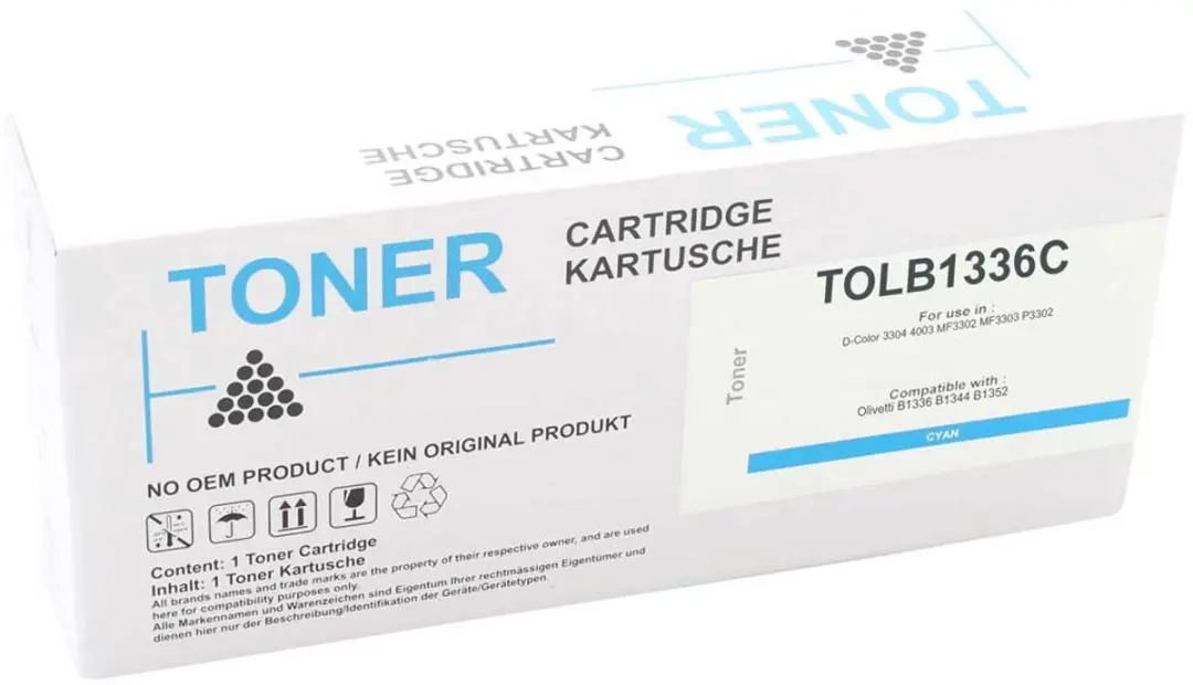 Oki TOLB1336C Toner Cyaan