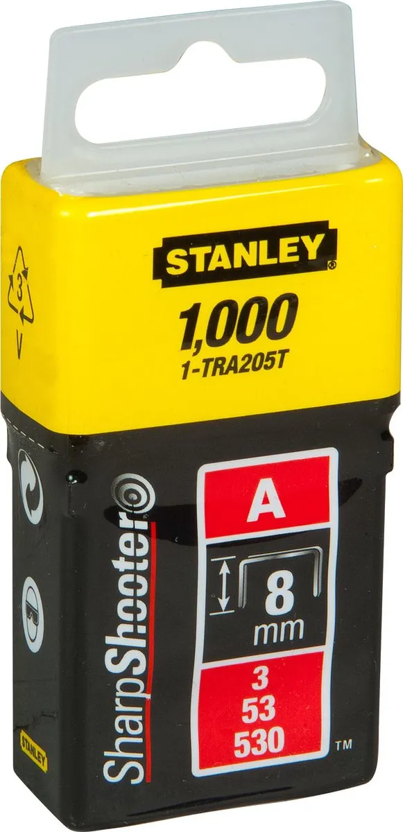 Stanley Nieten Type A 4mm - 1000 Stuks