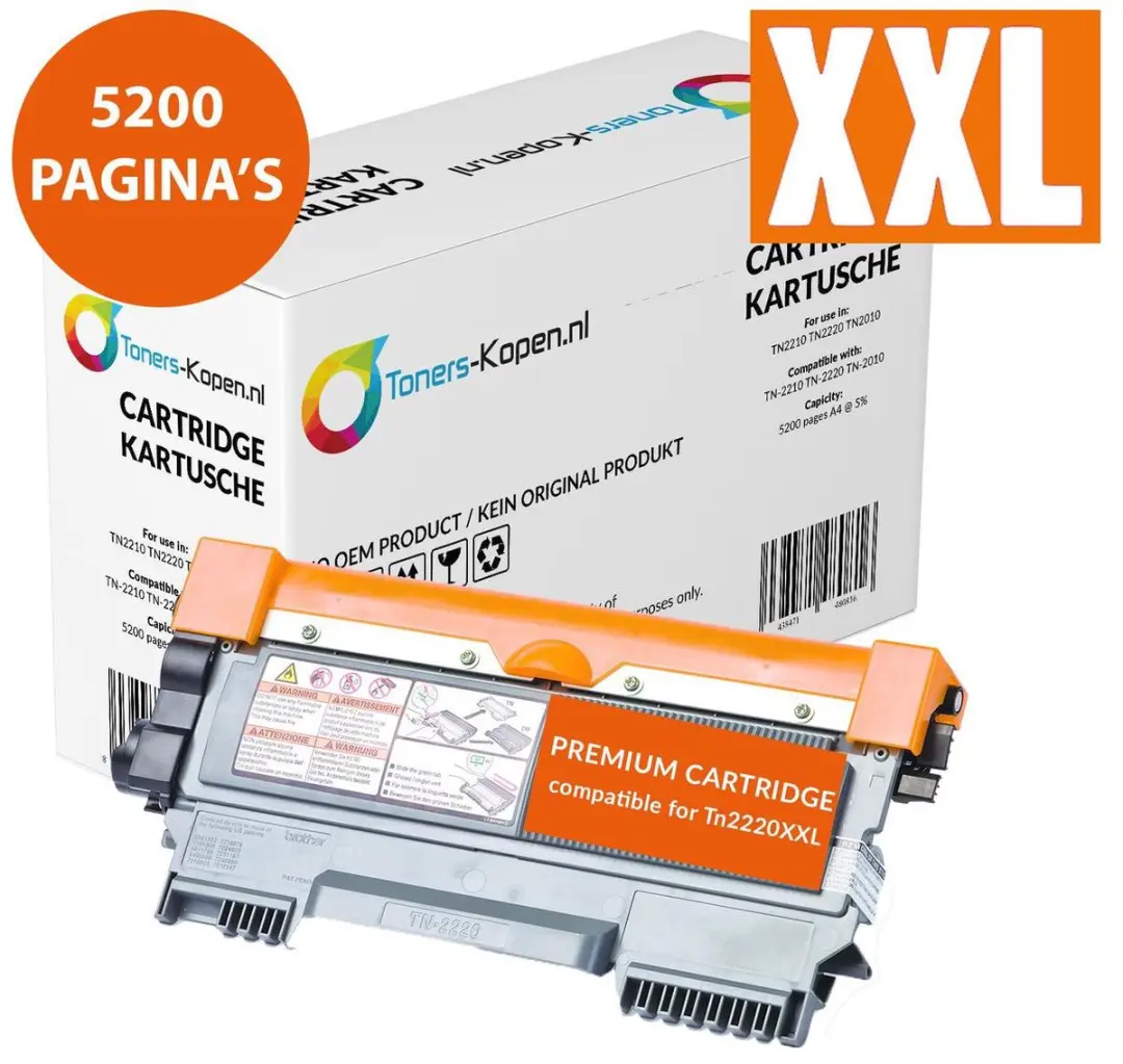 Brother TN-2210 Toner Zwart