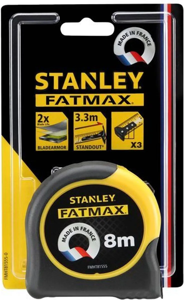 Stanley Fatmax Rolbandmaat 8m 32mm - 0-33-728