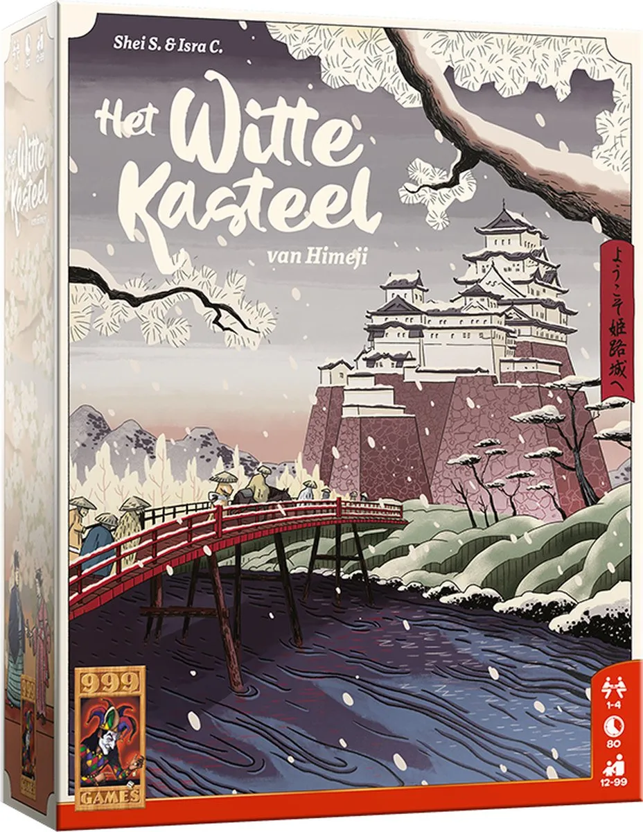 999 Games Het Witte Kasteel van Himeji Tactisch Bordspel - 4 Spelers