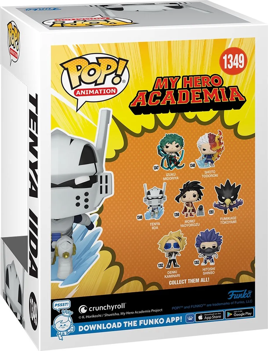 Funko My Hero Academia - POP! Animation Tenya (RBurst) 9 cm Verzamelfiguur - Multicolours