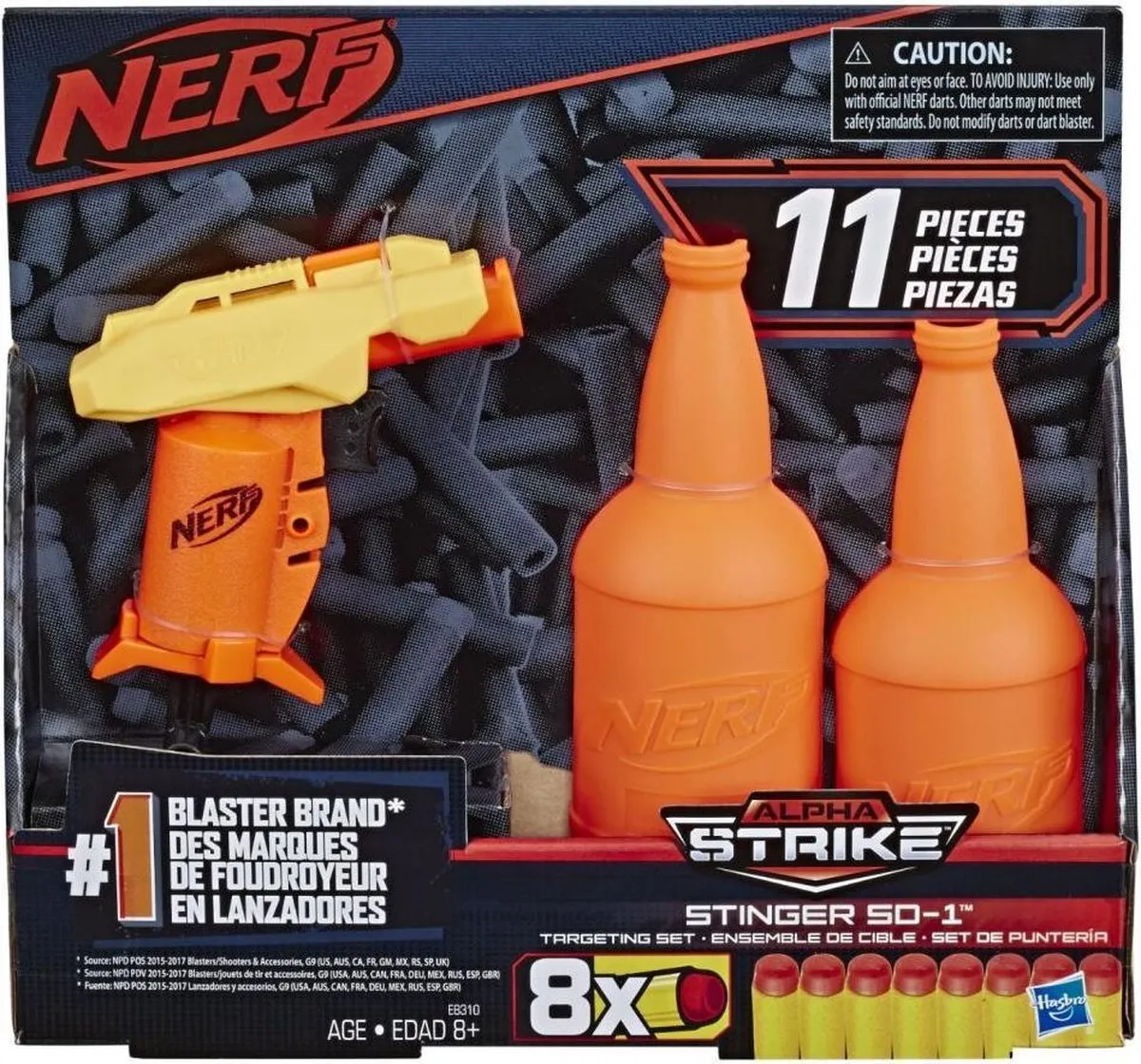 Nerf Alpha Strike Stinger SD-1 Speelgoedgeweer - Geel