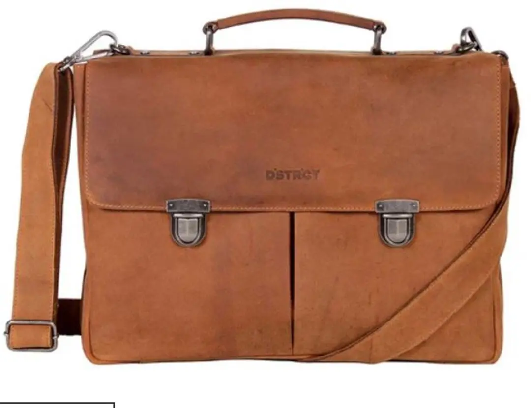 DSTRCT Limited Leren Aktetas 16"