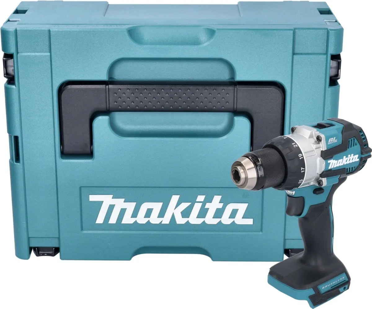 Makita DHP 489 ZJ Klopboormachine 18V 73Nm Borstelloos - Makpac - afbeelding 2 van 5