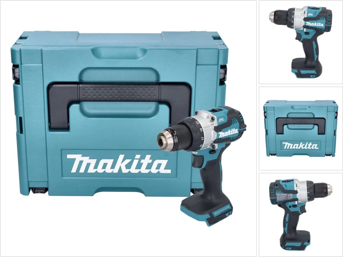 Makita DHP 489 ZJ Klopboormachine 18V 73Nm Borstelloos
