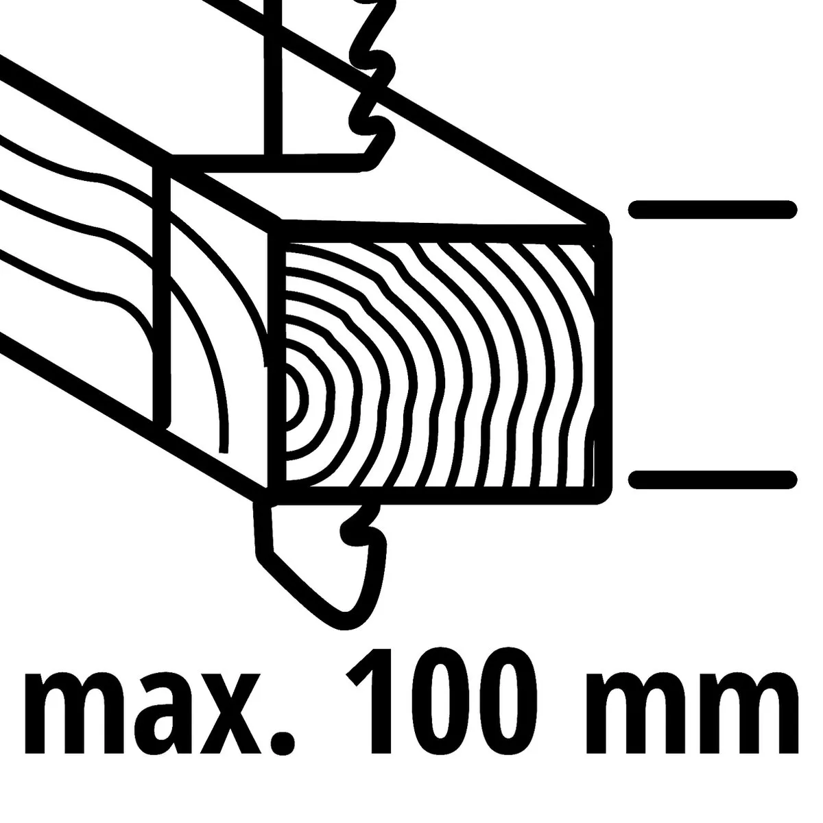 Einhell TE-JS 18/100 Li Solo Accu Decoupeerzaag - 18V - afbeelding 6 van 6