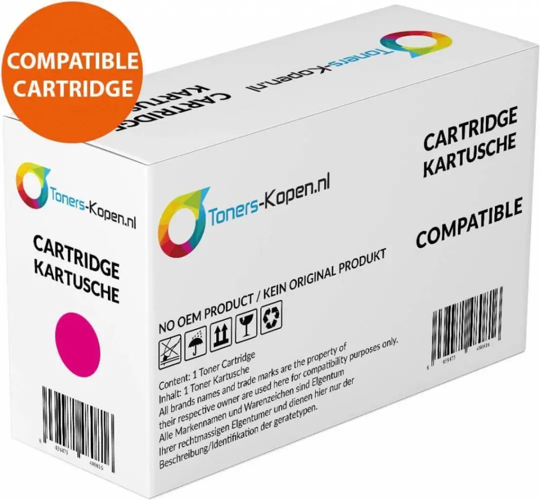 Epson C13S050614 Compatible Toner Magenta - 1400 Pagina's