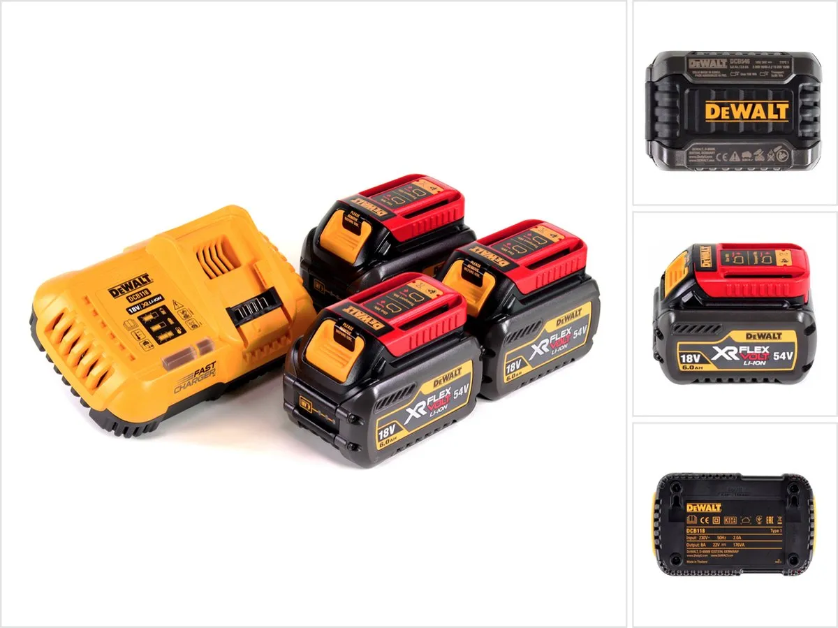 DeWalt DCB 118 T3 XR FlexVolt Starterset