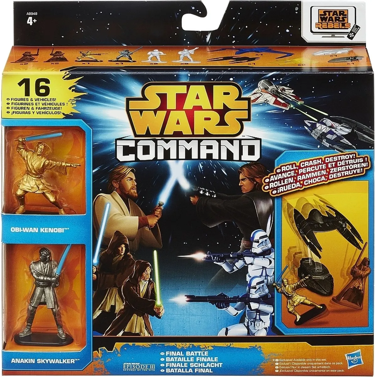 Hasbro Star Wars Command Final Battle A8947 - Meerkleurig