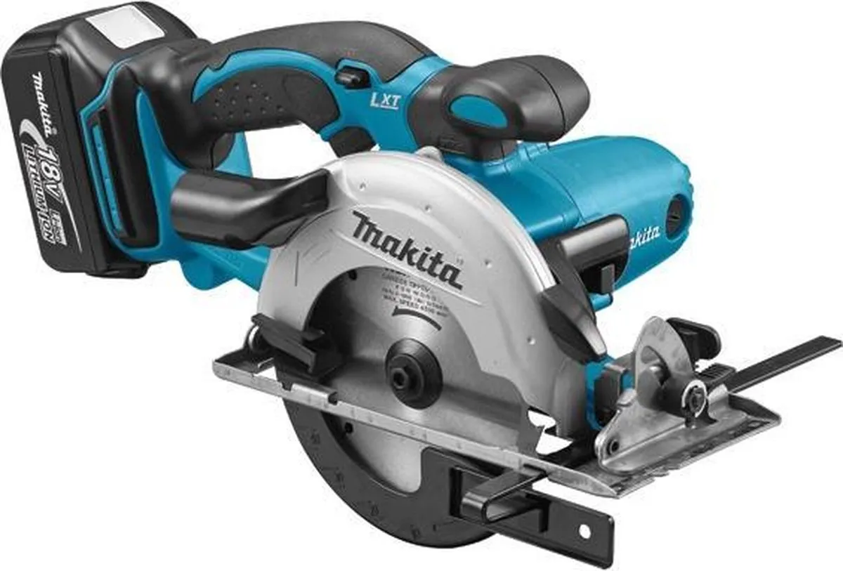 Makita DSS501RMJ Akku-Handkreissäge 18V - 2x4000mAh - Blauw/Zwart