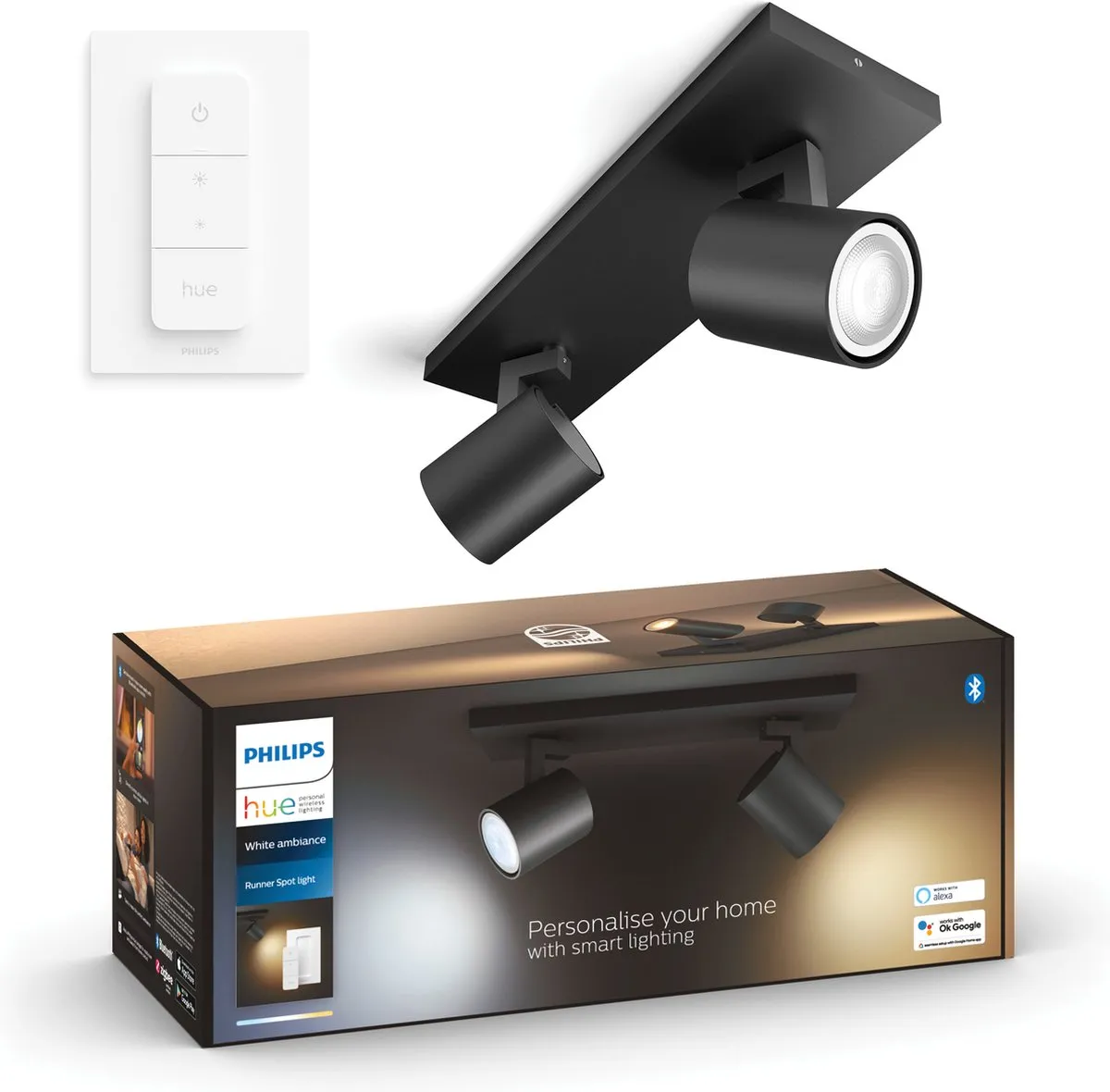 Philips Hue Runner Opbouwspot 2-spots