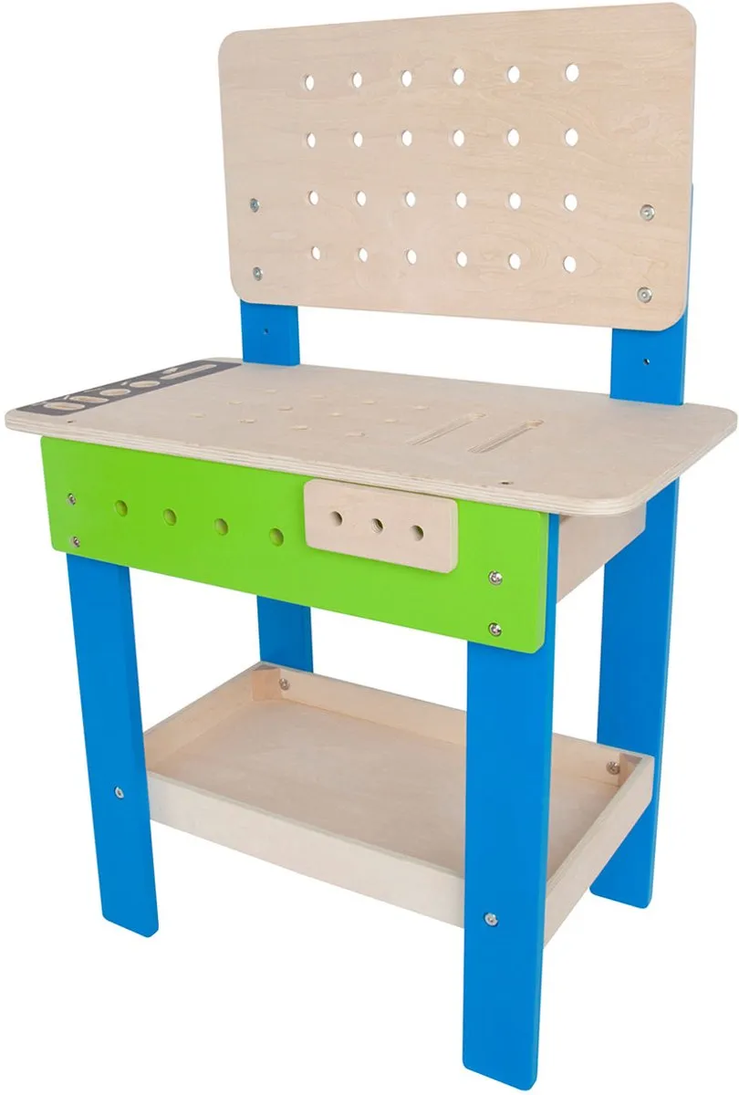 Hape Meesterwerkbank - Veelkleurig