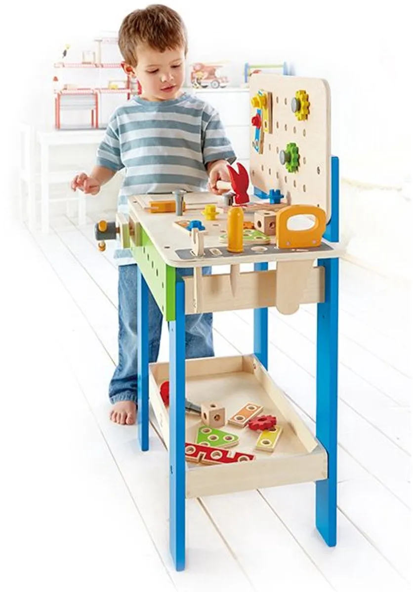 Hape Meesterwerkbank - Veelkleurig