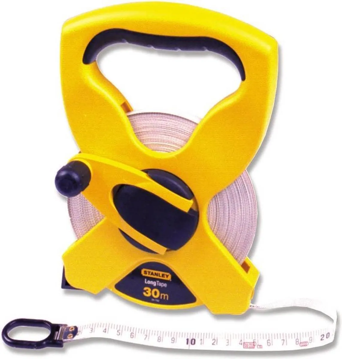 Stanley Landmeter Fiberglas 30m 12.7mm - 2-34-792 - Geel