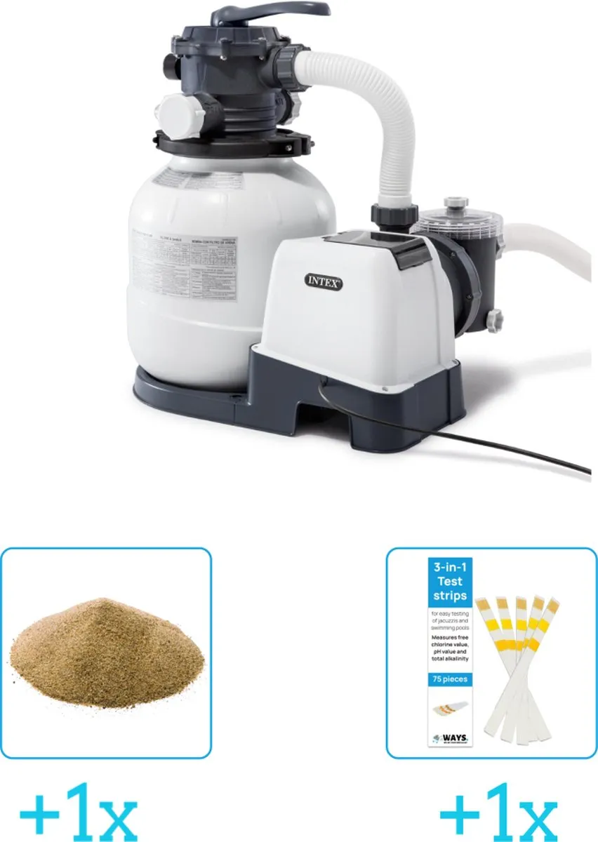 Intex 26646GS Zandfilterpomp 6000L/u