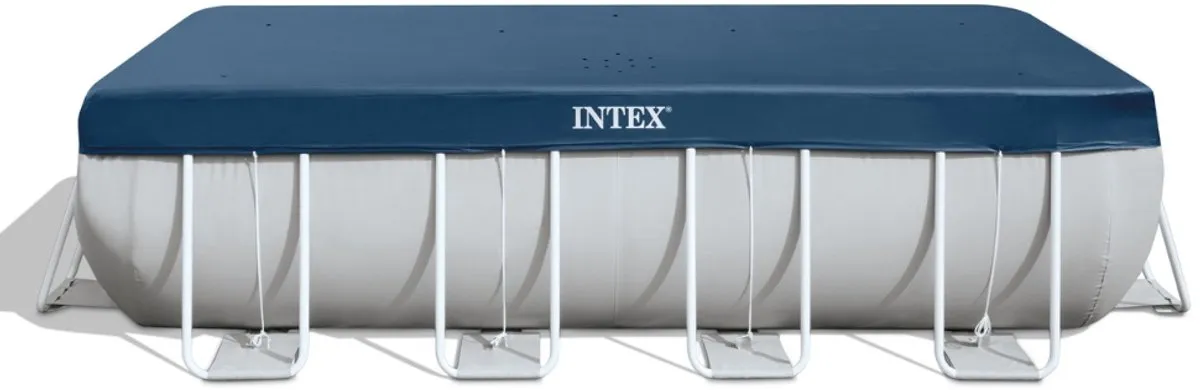 Intex Zwembad Afdekzeil 420x220cm - Donkerblauw