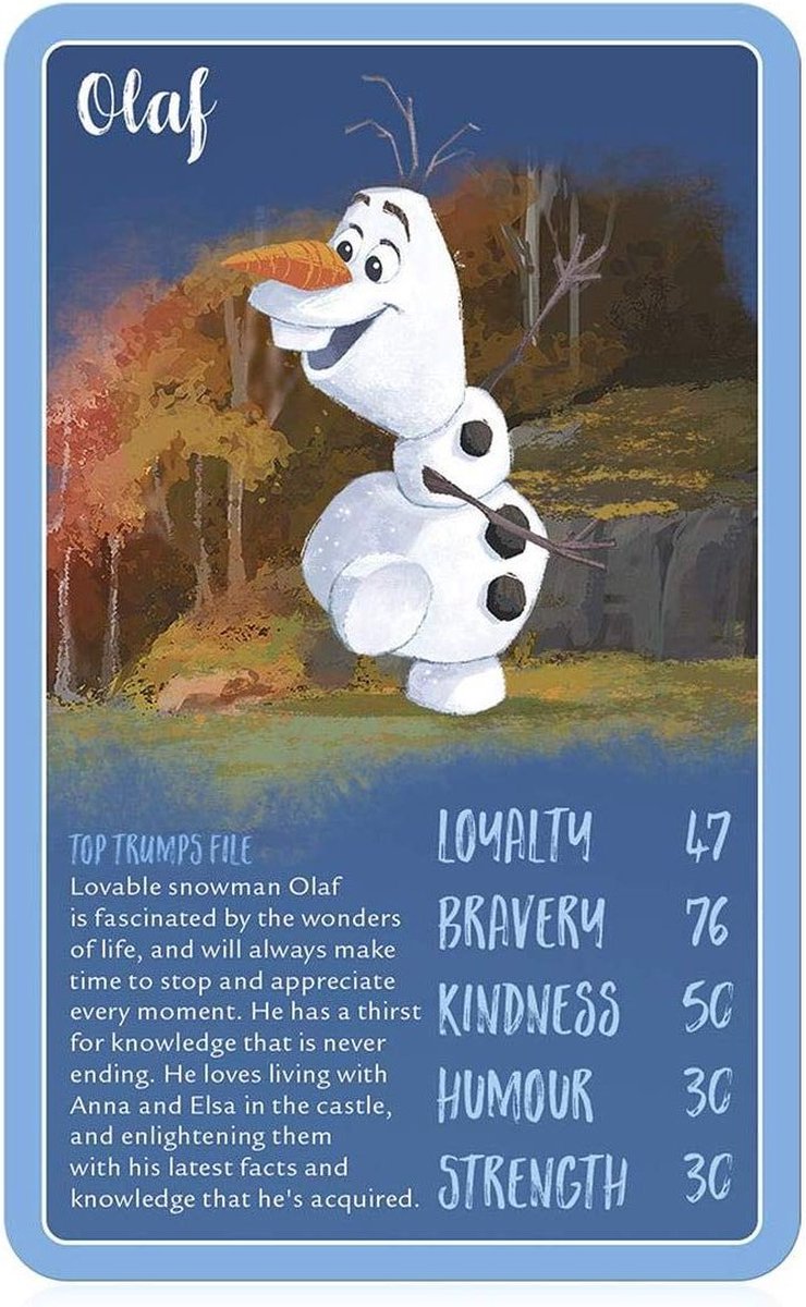 Frozen 2 - Top Trumps