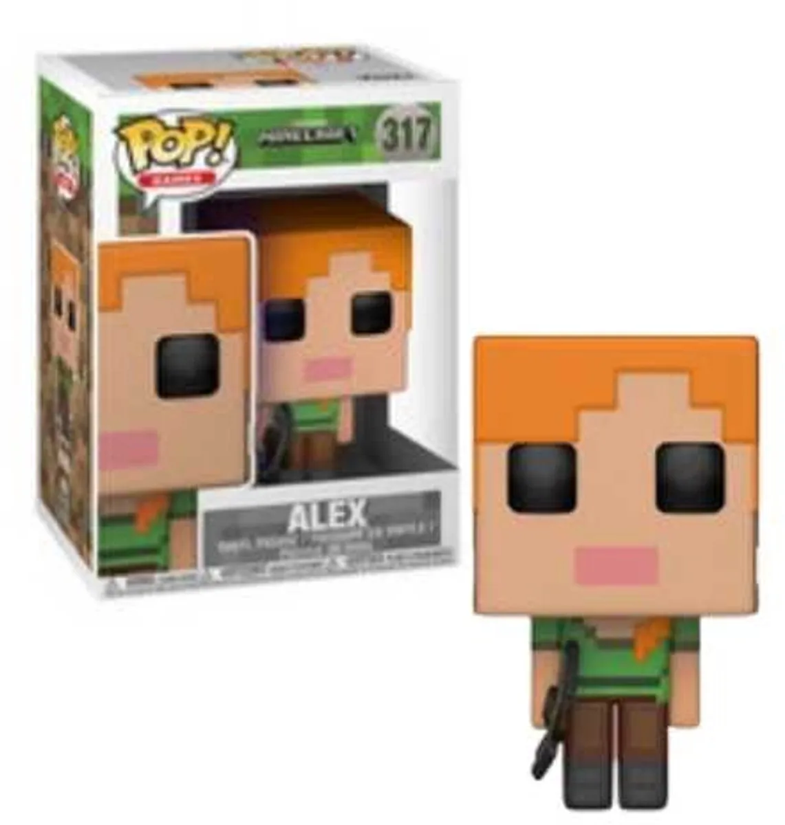 Funko Pop! Minecraft Alex Verzamelfiguur - 10cm - Multi