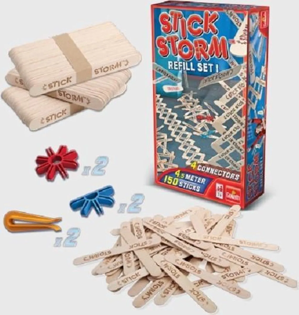 Goliath Stick Storm Navulling Set 150 Sticks - MPN 80518