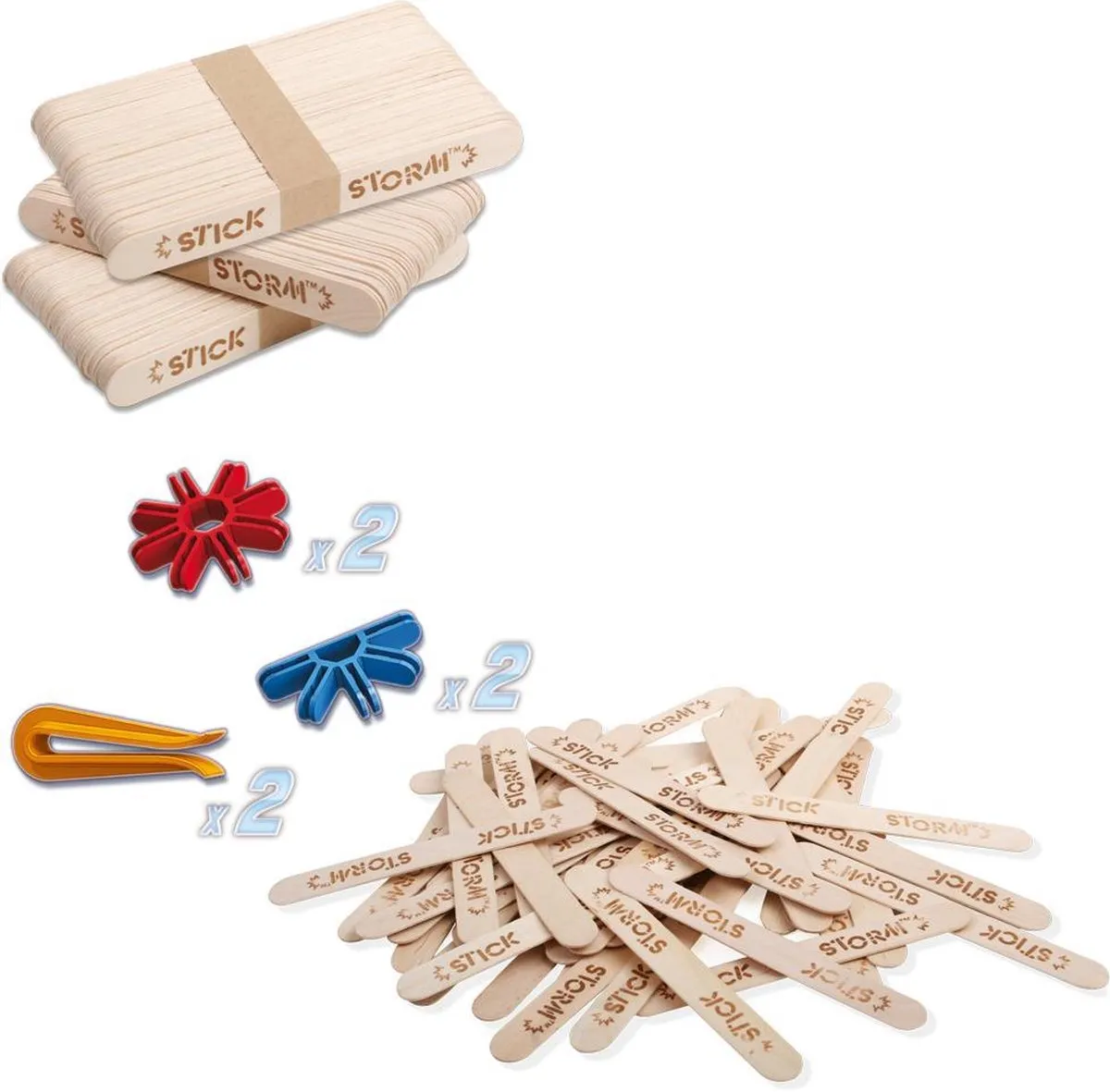 Goliath Stick Storm Navulling Set 150 Sticks - MPN 80518