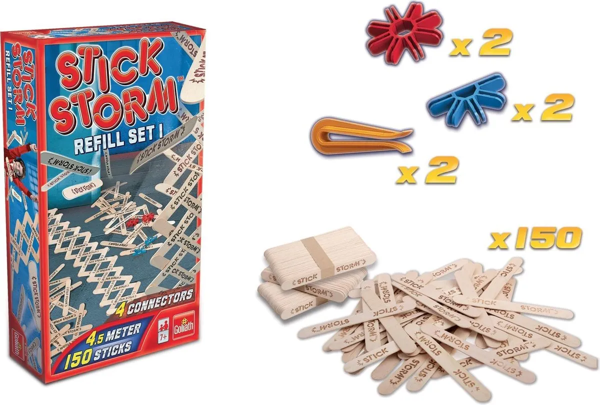 Goliath Stick Storm Navulling Set 150 Sticks - MPN 80518
