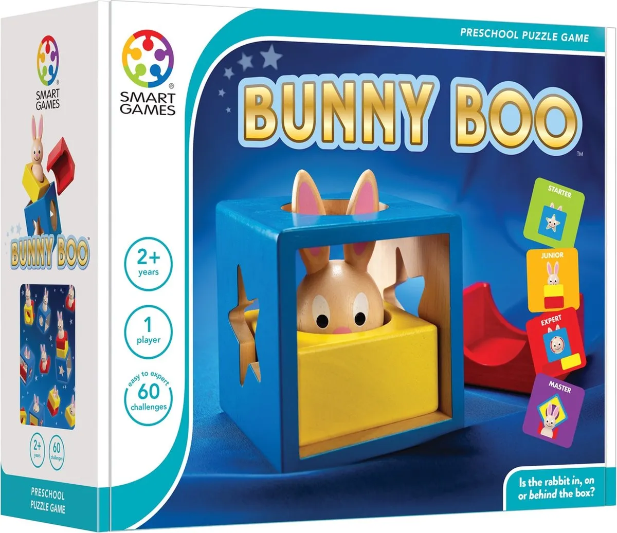 SmartGames Bunny Boo SG 037 - Houten Denkspel - 60 Opdrachten - afbeelding 6 van 6