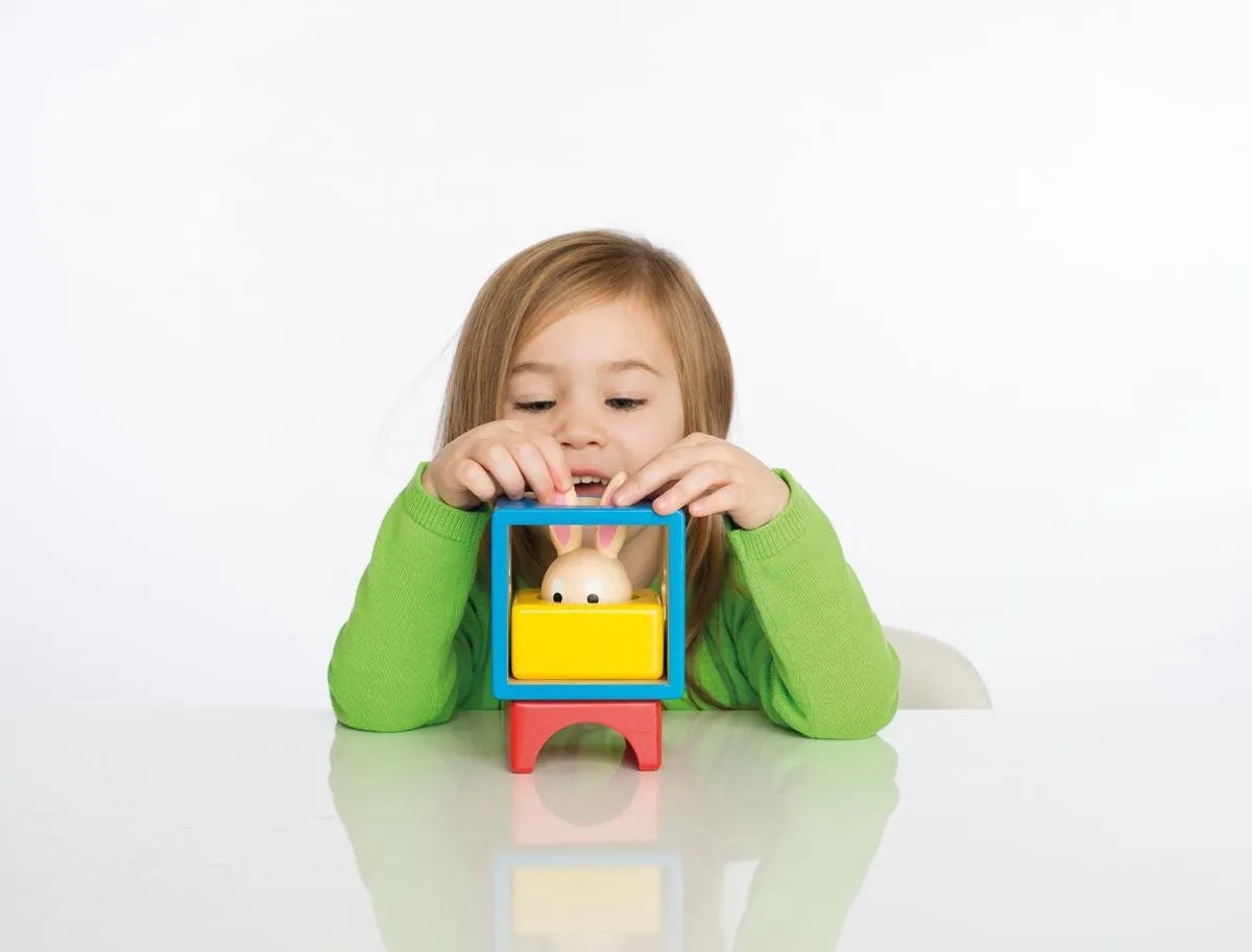 SmartGames Bunny Boo SG 037 - Houten Denkspel - 60 Opdrachten