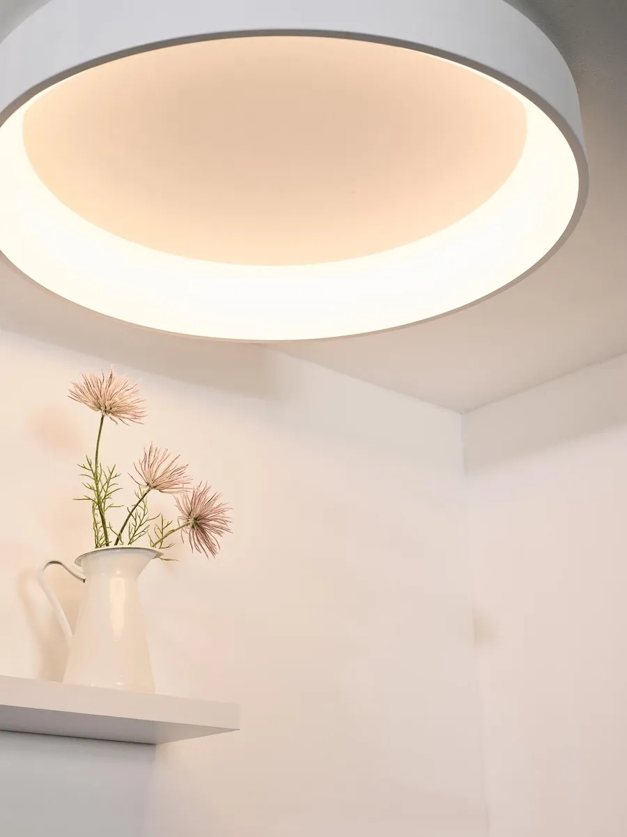 Lucide TALOWE LED Plafondlamp Ø80cm - 80W 3000K Wit