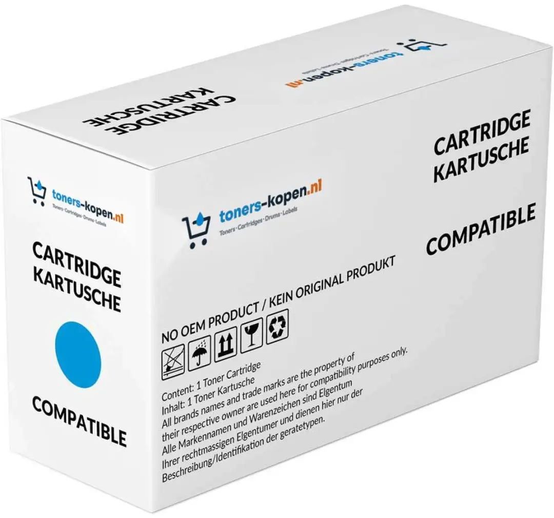 Kyocera TK-8600C Compatible Toner - 20.000 Pagina's - Cyaan