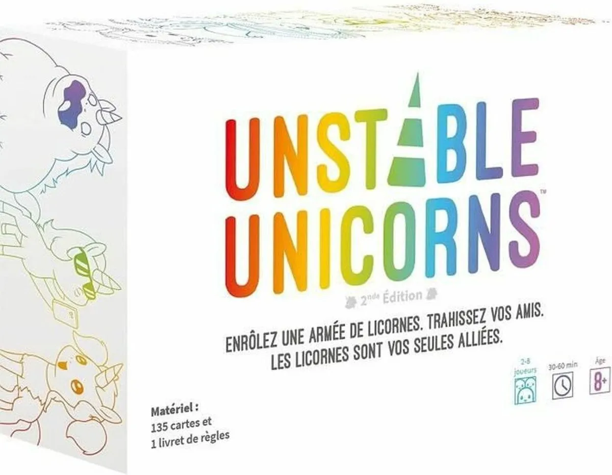 Asmodee Unstable Unicorns Bordspel
