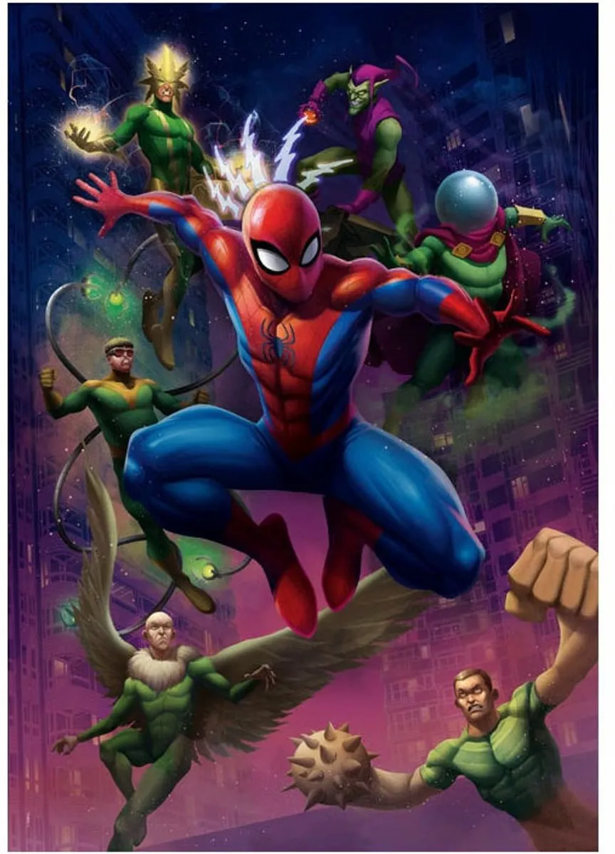 Clementoni Spider-Man Puzzel 1000 Stuks - Vanaf 12 jaar