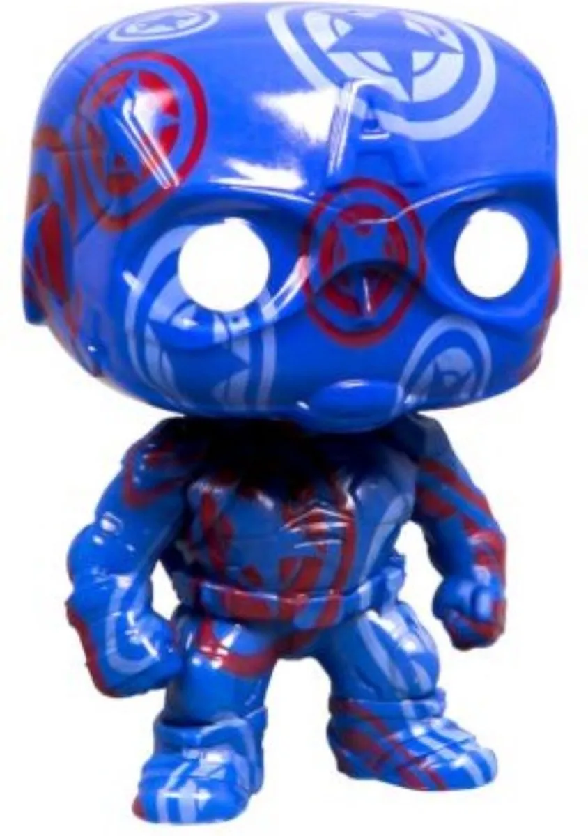 Funko POP Art Series Civil War Captain America #36