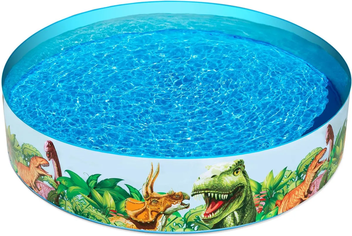 Bestway Zelfopzettend Zwembad 183x38cm - 0.77m³ - Blauw