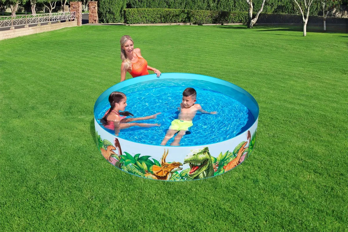 Bestway Zelfopzettend Zwembad 183x38cm - 0.77m³ - Blauw - afbeelding 6 van 6