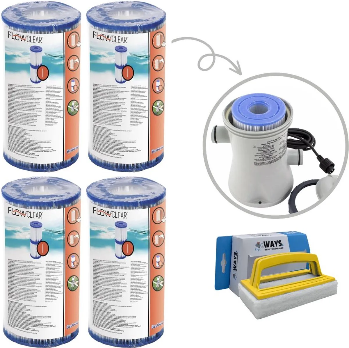 Bestway Type I Filters GKD