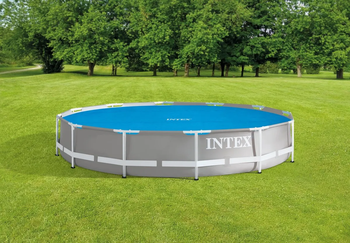 Intex Solar Zwembad Afdekzeil Ø366cm - Blauw