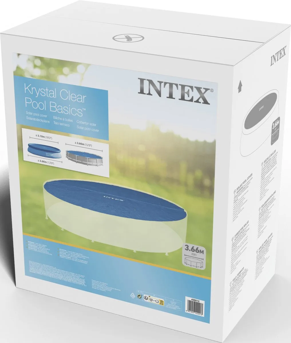 Intex Solar Zwembad Afdekzeil Ø366cm - Blauw - afbeelding 6 van 6