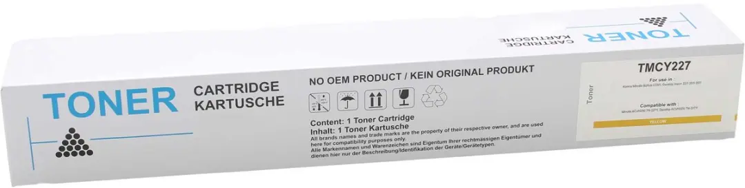 Konica Minolta TN227 Compatible Geel Toner