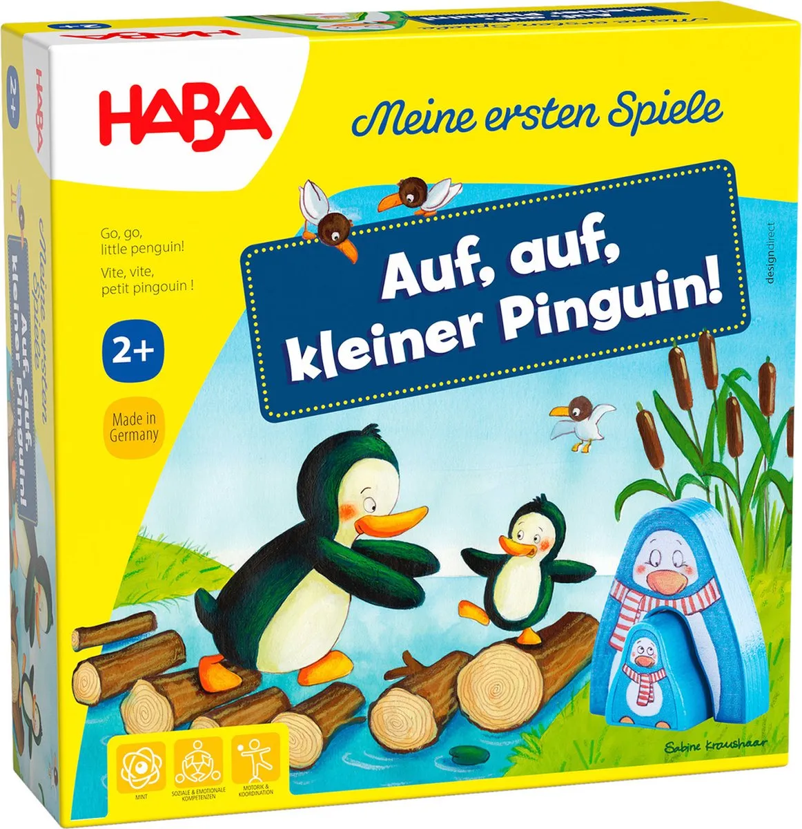 Haba Mijn Eerste Spelen Op, op kleine pinguïn