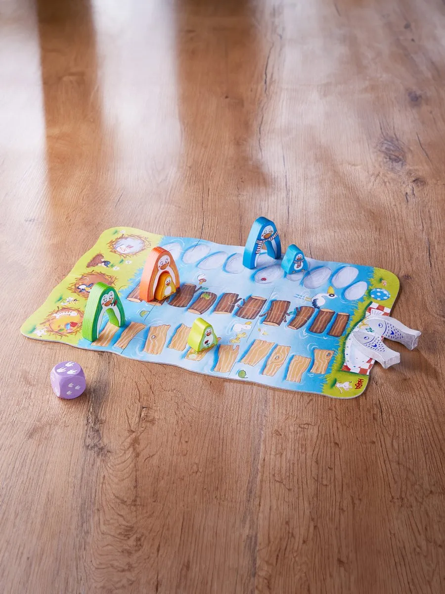 Haba Mijn Eerste Spelen Op, op kleine pinguïn - Multicolor