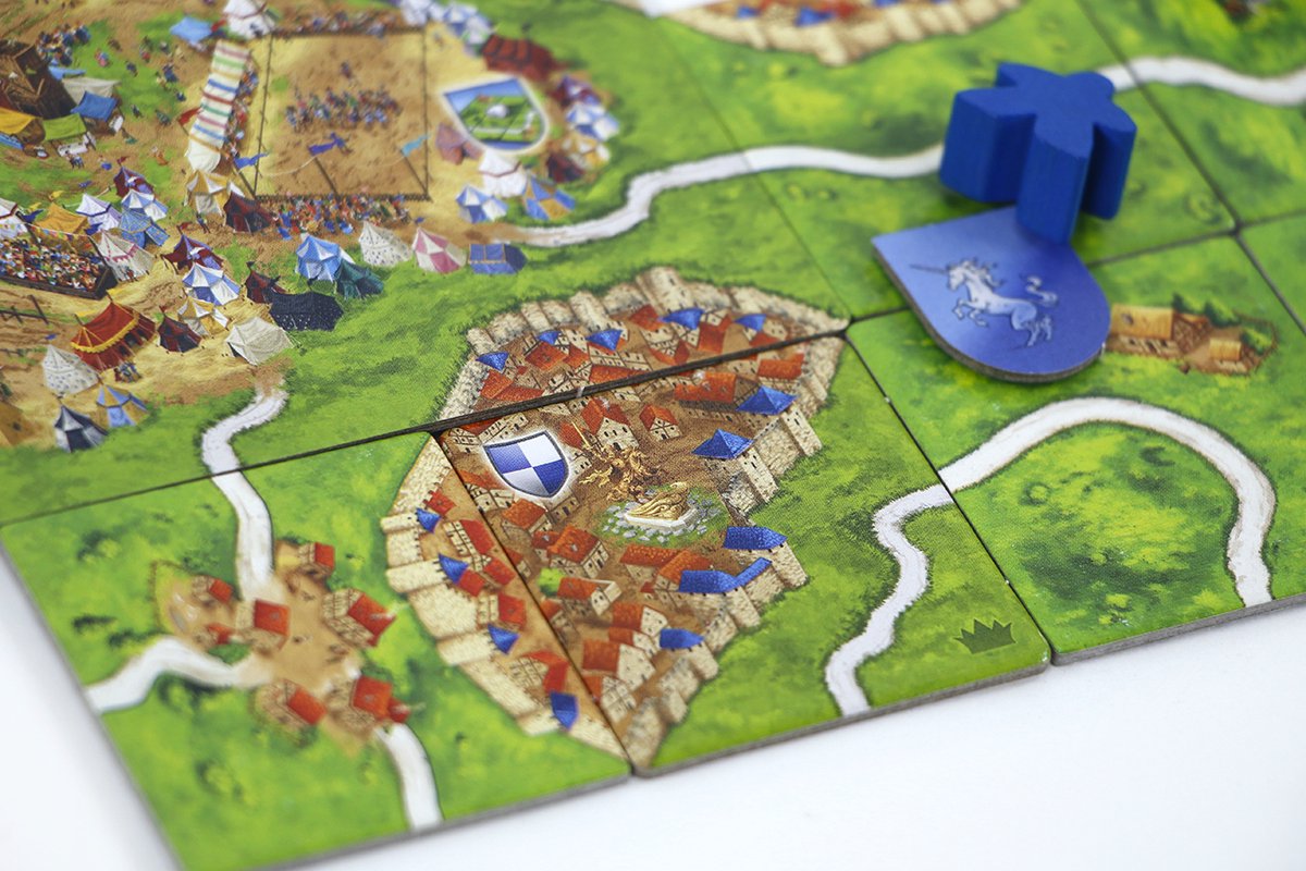 999 Games - Carcassonne: Toernooien & Emblemen - Uitbreiding 6 - Nieuwe Versie - NL - EN
